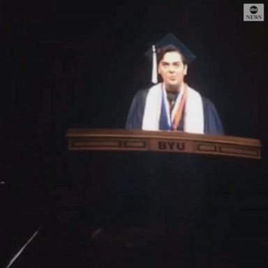 VIDEO: BYU student comes out during commencement speech