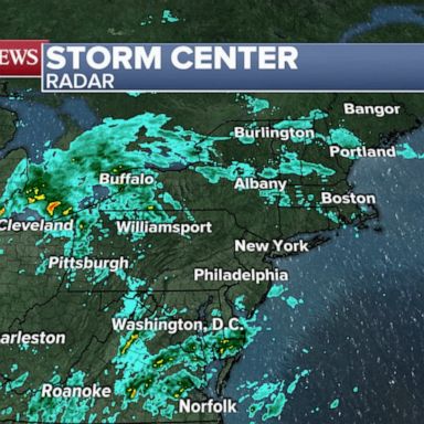 A new storm brewing off the East Coast is set to bring chilly rain, strong winds and even some snow to the Northeast.