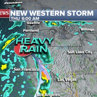 A powerful storm is slamming California later today with heavy rain and heavy snow in the mountains, creating conditions that could lead to flash flooding.