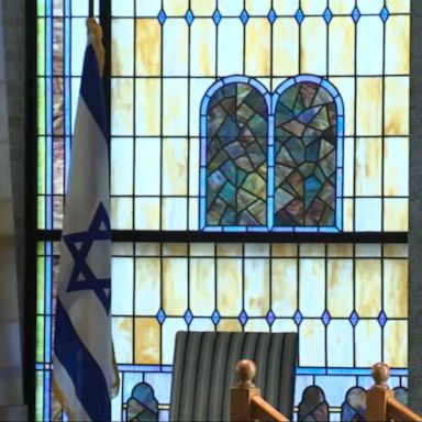 "We saw somebody try to approach the synagogue and light some fires and try to ignite and throw them at the building," rabbi David Wolkenfield told ABC station WLS.