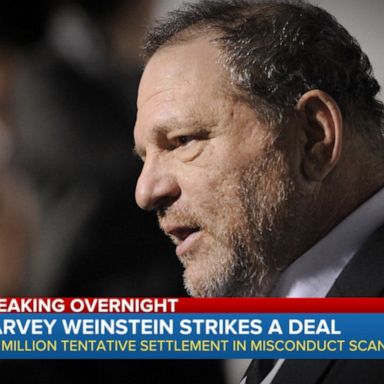 VIDEO:Harvey Weinstein agrees to deal to settle lawsuits