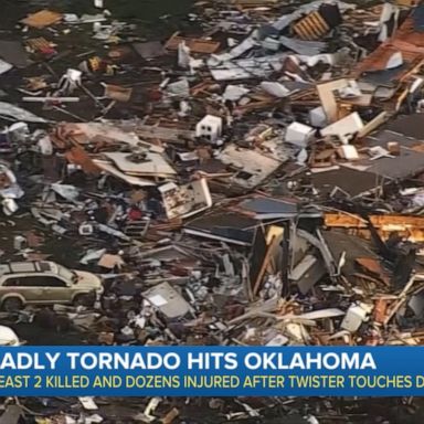 VIDEO: Tornado decimates Oklahoma town