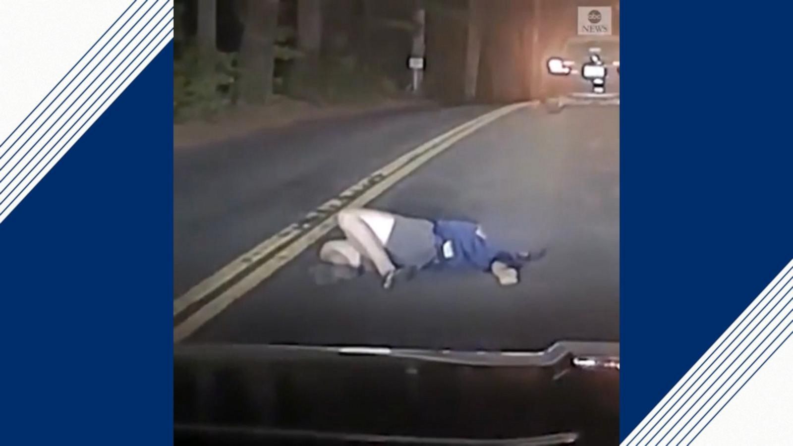 Drunk teen found passed out in middle of road - Good Morning America