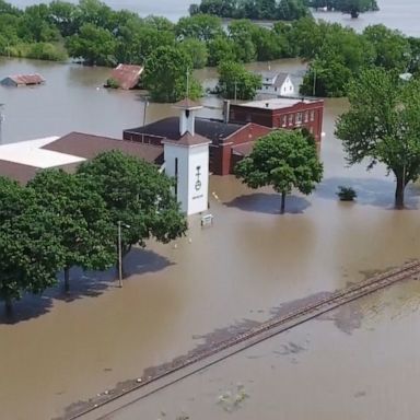 Some parts of the central U.S. are seeing their worst flooding in history.