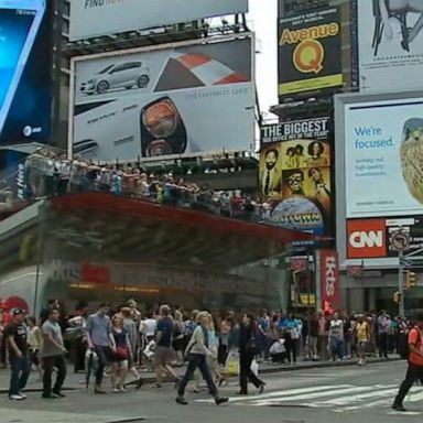 VIDEO: Times Square plot 