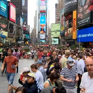 An unidentified man is in federal custody after he asked about buying grenades and discussed possibly detonating them in Times Square, according to law enforcement sources.