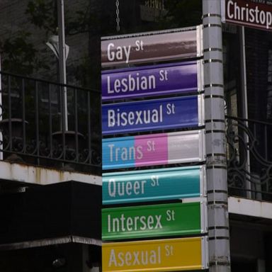 VIDEO: Street re-named for Pride month