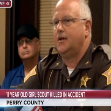 VIDEO: Sheriff describes 'freak accident' that killed 11-year-old Girl Scout