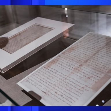 Rare copy of Declaration of Independence on display