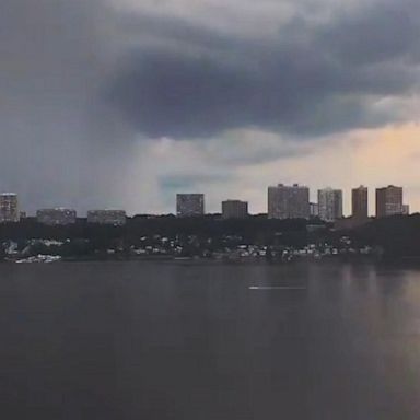 VIDEO: Time-lapse of storm enveloping New York City