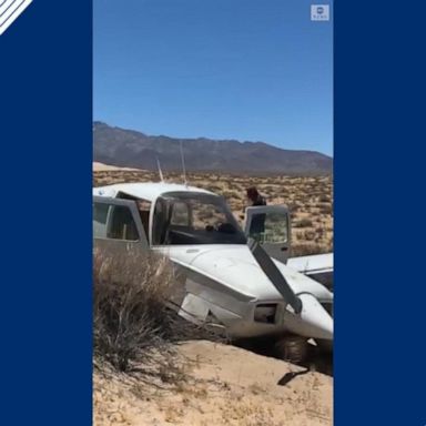 VIDEO: Small plane makes emergency landing after losing engine