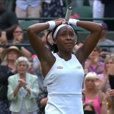 Cori Gauff, youngest tennis player to qualify for Wimbledon at 15, beat Venus Williams