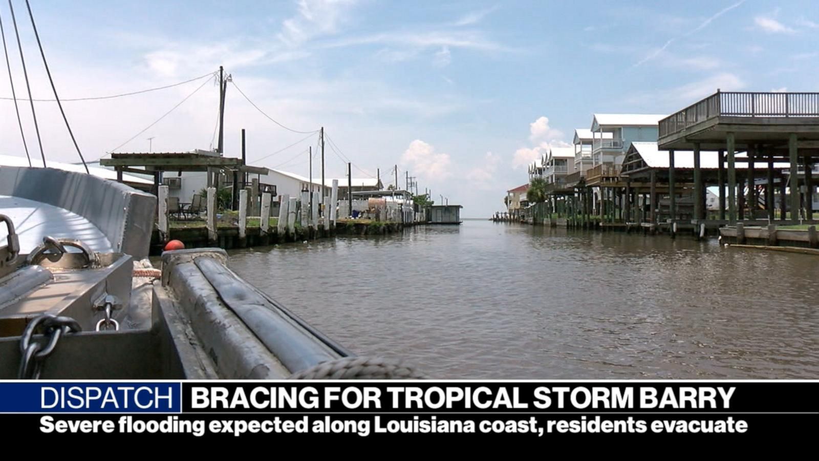 Tropical Storm Barry Takes Aim At Louisiana Coast Good Morning America 0525