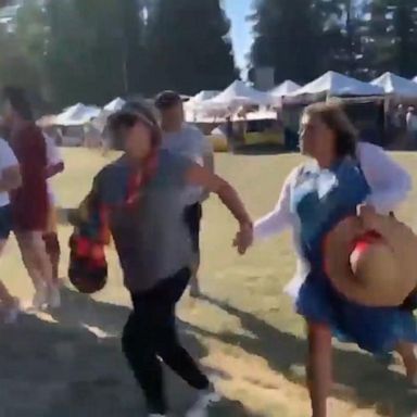 VIDEO: Multiple people injured in shooting at garlic festival