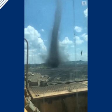 VIDEO: 'Coalnado' seen swirling in West Virginia