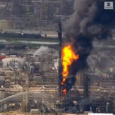 This fire is the latest in a series of fires in Texas involving the petrochemical industry. 