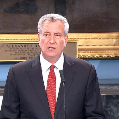 VIDEO: Mayor de Blasio addresses judge's recommendation in Eric Garner case