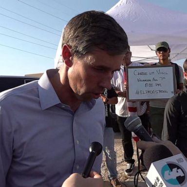 VIDEO: 2020 Presidential candidate Beto O' Rourke condemns trump's visit to El Paso