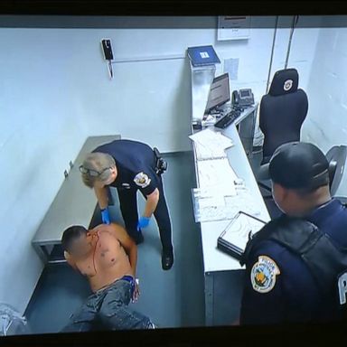 Gruesome video shows officer pushing inmate head-first into concrete wall