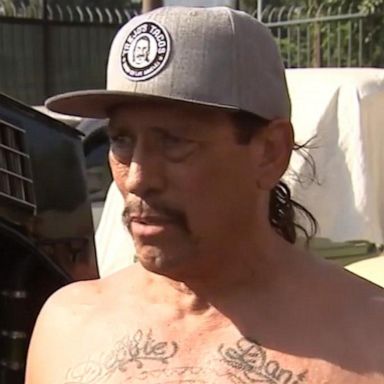 VIDEO: Actor Danny Trejo helps save baby trapped in car