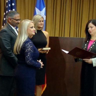 VIDEO: Puerto Rico swears in new governor 