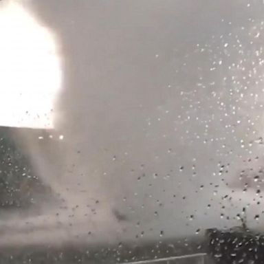 VIDEO: Waterspout barrels through Amsterdam