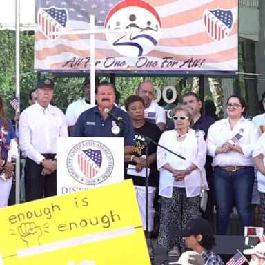 Members of the League of United Latin American Citizens (LULAC) called for Texas Gov. Greg Abbott to strengthen gun regulations.