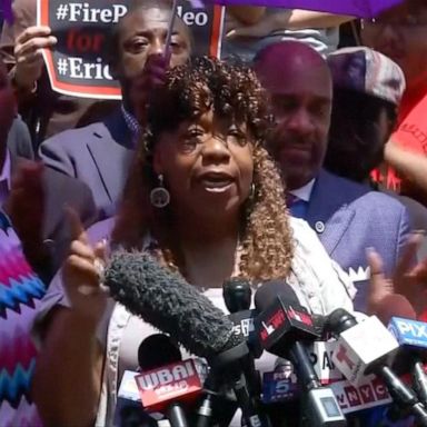 VIDEO: Eric Garner's mom talks firing of officer involved in son's chokehold death