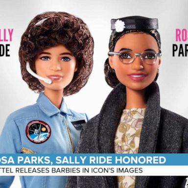 Rosa Parks, Sally Ride dolls released by Mattel