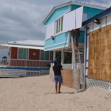 VIDEO: Puerto Rico residents brace for Tropical Storm Dorian