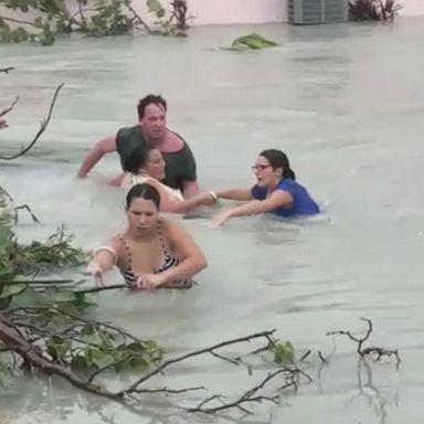 'We’re happy to be safe': Group rescued from Dorian floodwaters