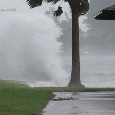 Hurricane Dorian has killed at least seven in the Bahamas, as well as an elderly man in North Carolina, as the powerful storm charges up the Southeast coast.