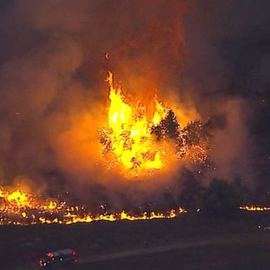 Evacuations ordered as California brush fire reaches nearly 1,500 acres