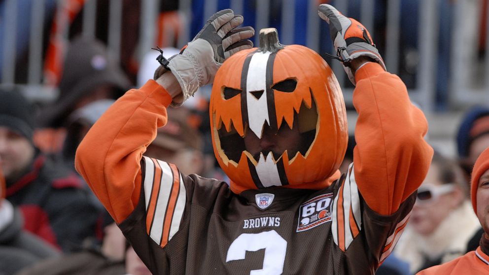 Underneath the Pumpkin: Who is Browns super fan Pumpkinhead