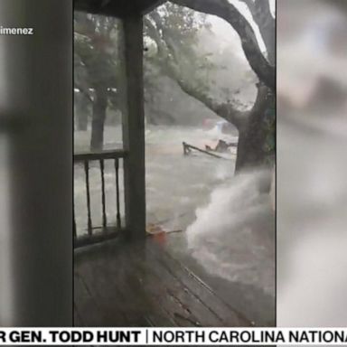 VIDEO: Hurricane Dorian brings heavy rain, dangerous winds in Carolinas