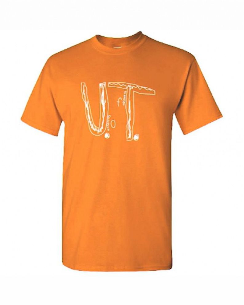 Tennessee Vols Football Bleached Shirt – Gina's Crafty Girls