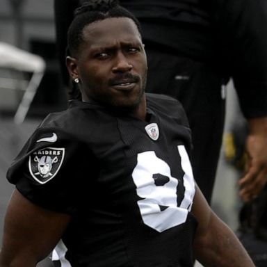 VIDEO: Former Raider Antonio Brown joins Patriots on eve of NFL’s opening weekend