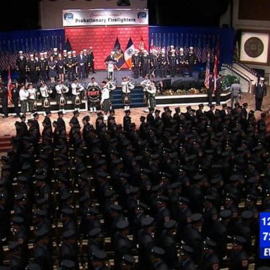 13 children of fallen 9/11 firefighters graduate from FDNY academy