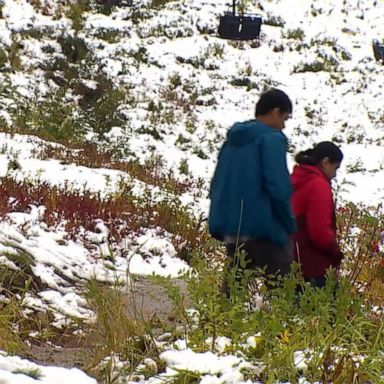 Stevens Pass was blanketed with its first snow of the season on Friday. 