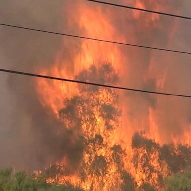 VIDEO: New wildfire threat in California