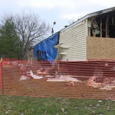 The mobile home in Goodfield, Illinois, fire left five people dead, including three children.