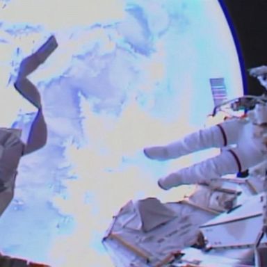 1st all-women spacewalk makes history