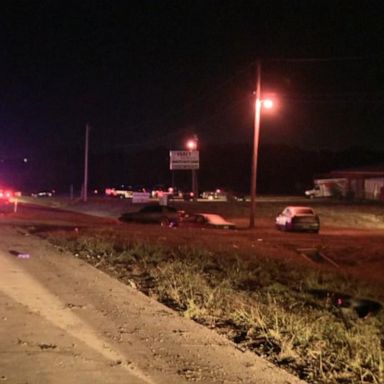 The vigil was being held for a man killed at a college homecoming party Saturday in Greenville, Texas. 