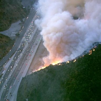 VIDEO: California wildfires continue to rage