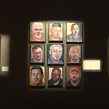 VIDEO: George W. Bush's portraits of veterans on display