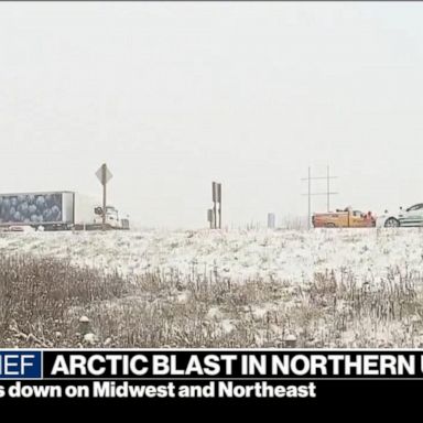 VIDEO: Arctic blast hits Midwest