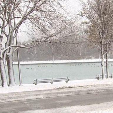 VIDEO: Record-breaking cold front sweeps through eastern US