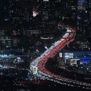 VIDEO: Holiday traffic begins in Southern California