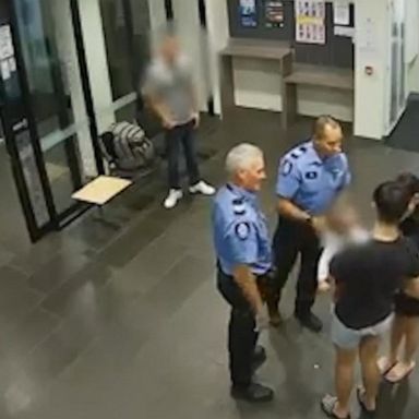 VIDEO: Police in Australia save choking toddler