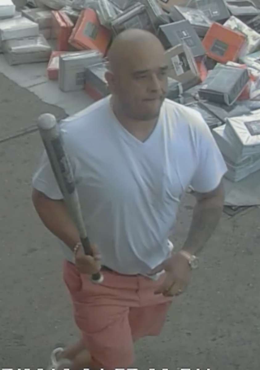 PHOTO: Police are asking for the public's help to identify this man wanted for a baseball bat attack in the Bronx in June. 